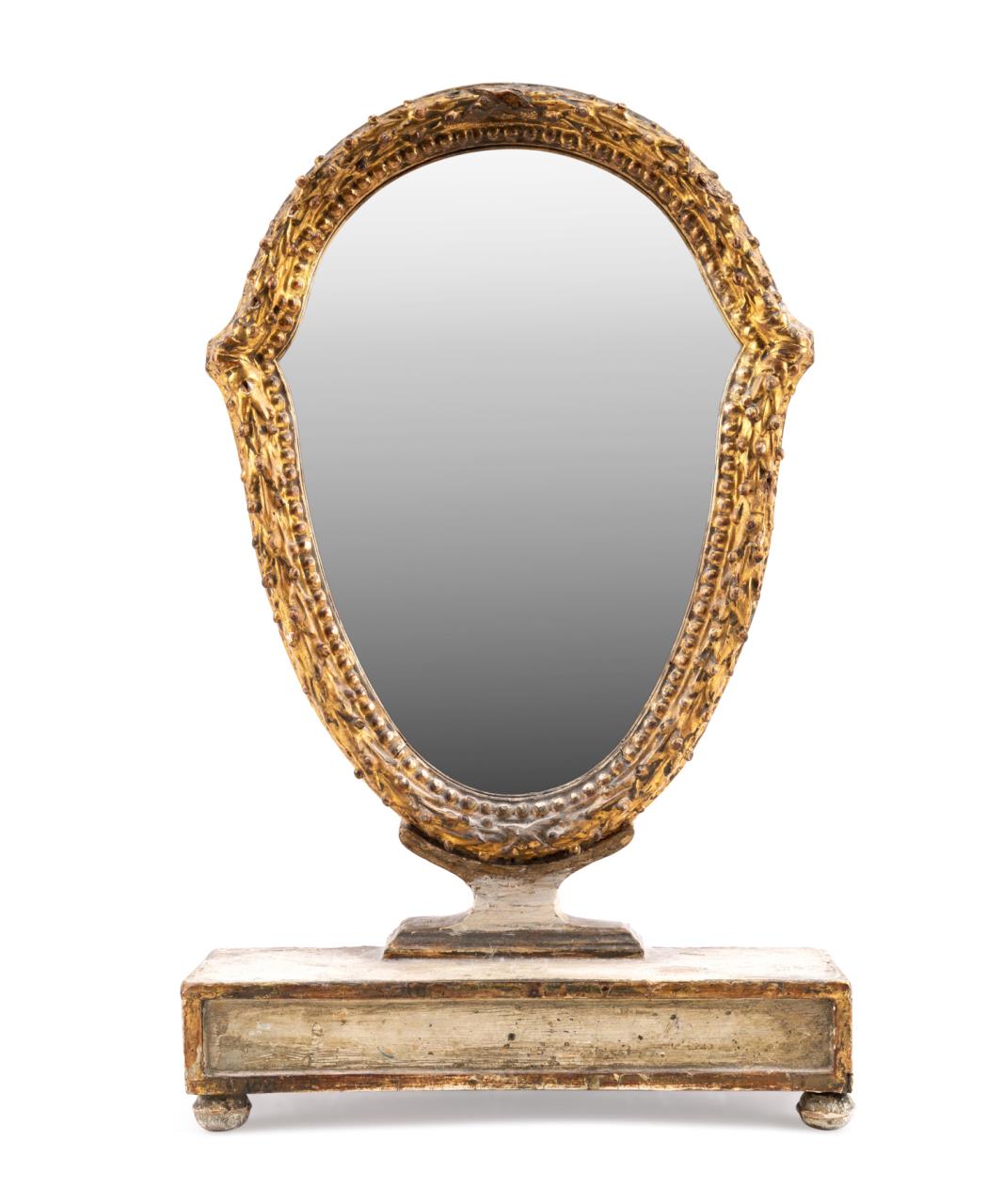 18TH/19TH C. ITALIAN PARCEL GILT