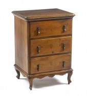 18TH/19TH C ITALIAN WALNUT 3 D