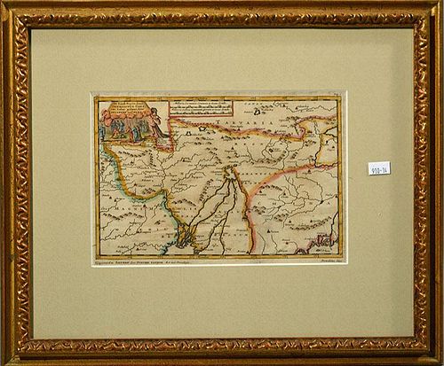 18TH/19TH C. MAP OF