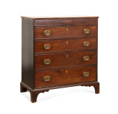 18TH/19TH GEORGIAN MAHOGANY 4-