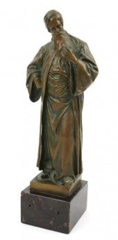 19 C. JAHN BRONZE STATUETTE OF