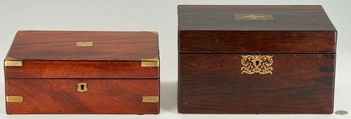 19 CENT. GENTLEMAN'S DRESSING BOX &