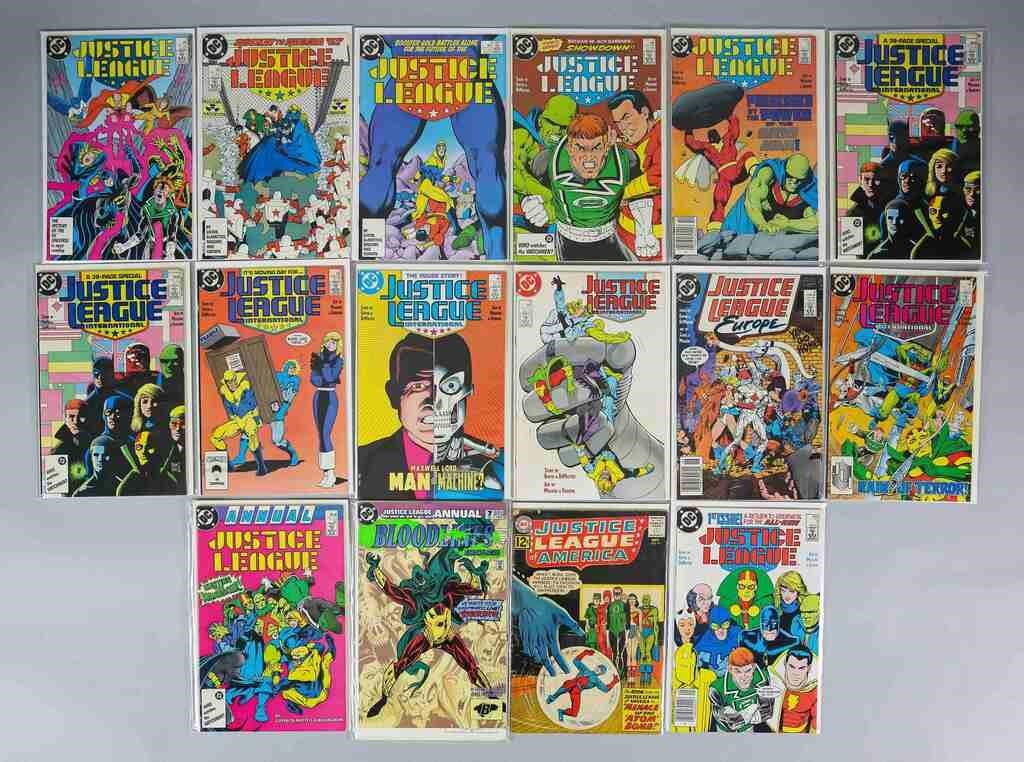 19 DC COMICS JUSTICE LEAGUE