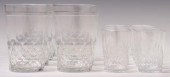 (19) FRENCH BACCARAT CUT CRYST