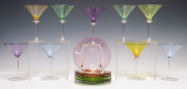 (19) PASTEL COLORED CRYSTAL SO