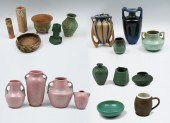 19 PC. POTTERY LOT: 1) Green g