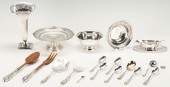 19 PCS. ASSORTED STERLING HOLL