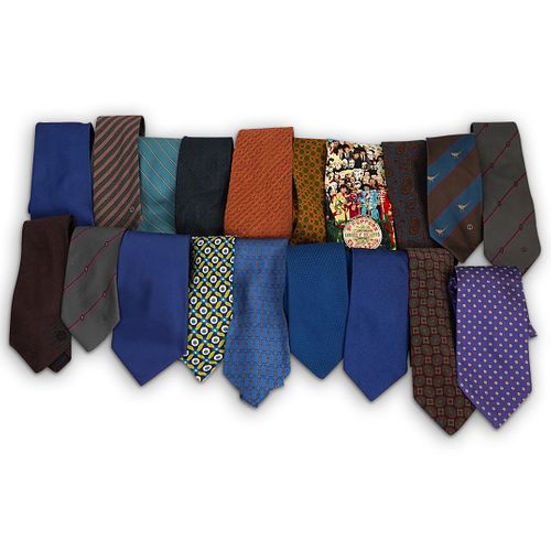 (19 PCS) ASSORTED VINTAGE SILK