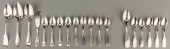 19 PCS NASHVILLE COIN SILVER A