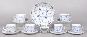 (19) Pcs Royal Copenhagen Blue