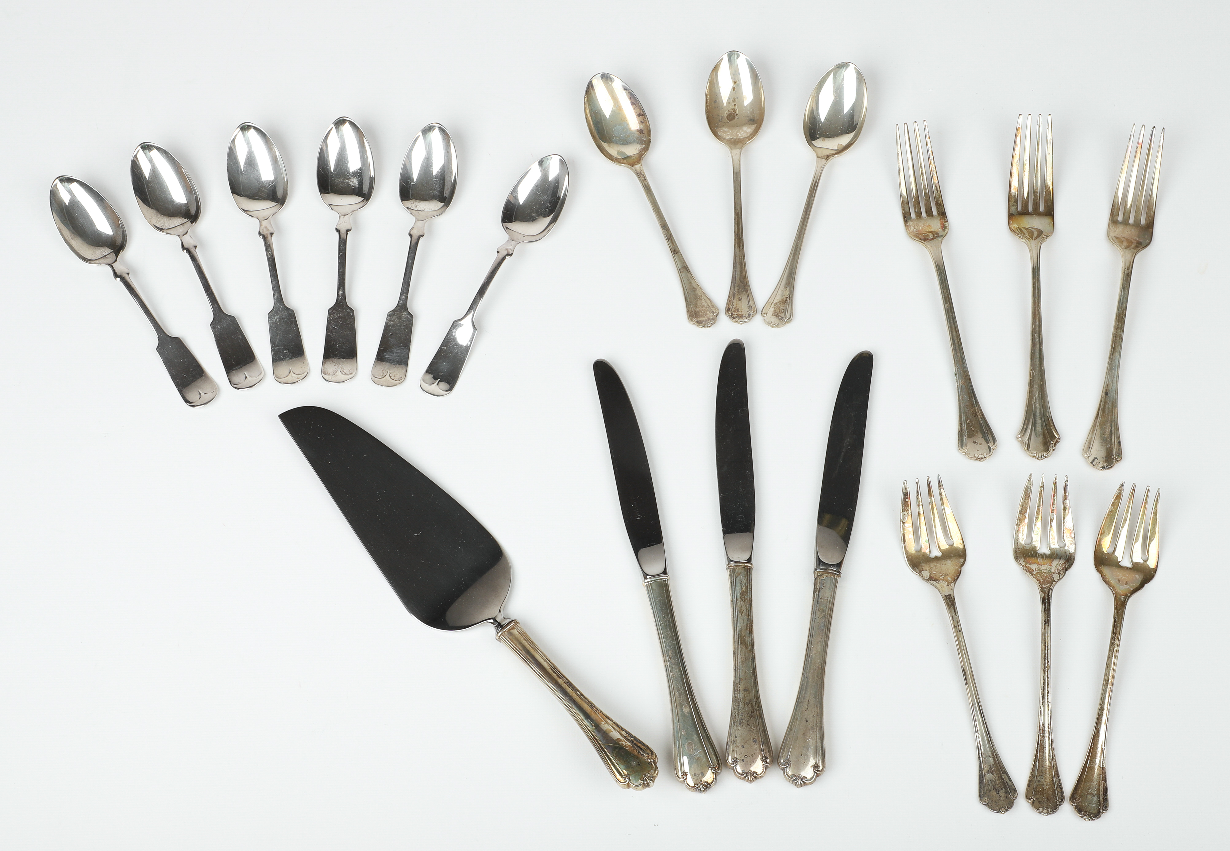 (19) Pcs Sterling Flatware to