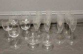 19 Piece of Baccarat Stemware.