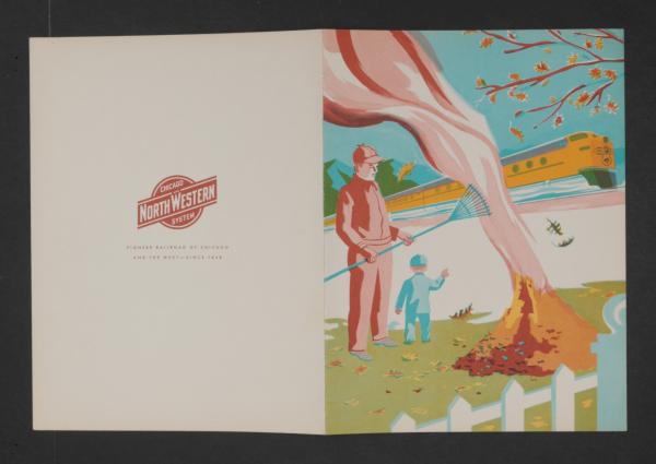 19 PIECES CHICAGO NORTHWESTERN RR