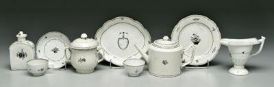 19 pieces Chinese export porcelain: