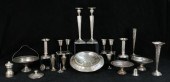 19 PIECES WEIGHTED STERLING19