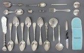 (19) STERLING FLATWARE & OTHER