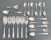 (19) STERLING SILVER FLATWARE,