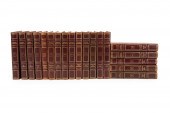 19 SWEDISH LEATHER BOUND DECOR