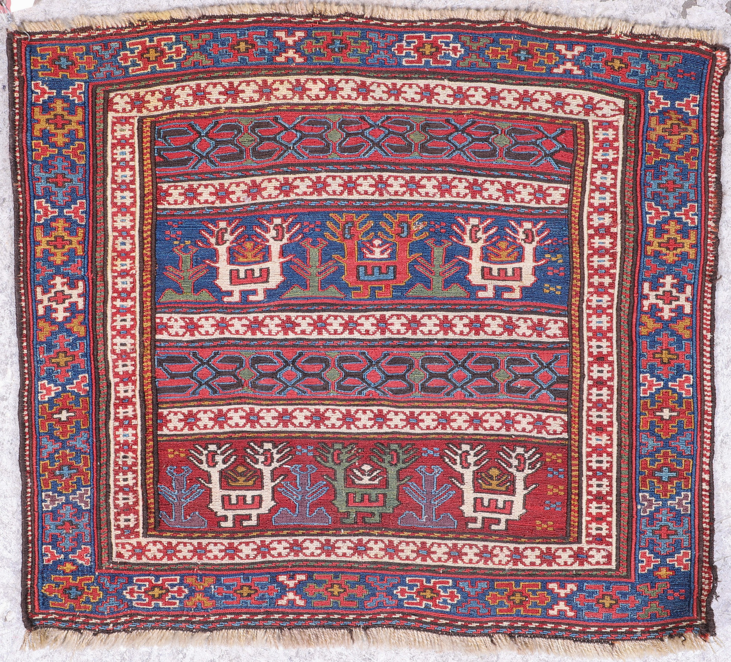 1'9" X 1'11" Shahsavan Soumac Bag