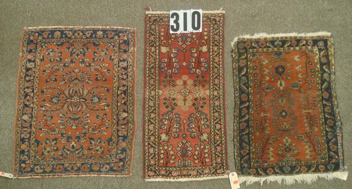 1.9 x 2.5, 1.5 x 2.10  Sarouks &
