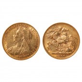 1900 GOLD SOVEREIGN FROM LONDO