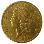 1900 S $20 LIBERTY GOLD PIECE