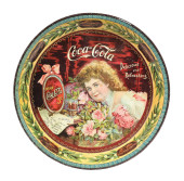 1901 COCA-COLA SERVING TRAY W/