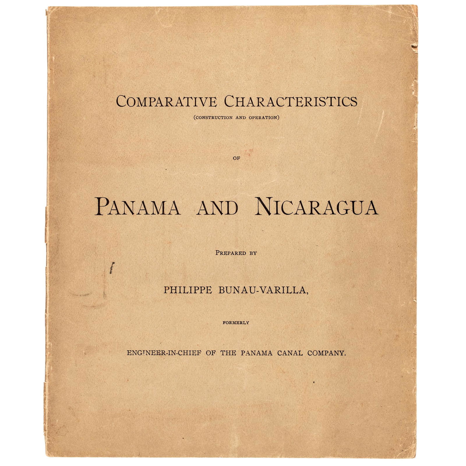 1902 BOOKLET: COMPARATIVE