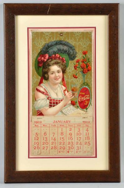 1902 Coca-Cola Calendar.  Nicely