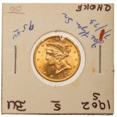 1902-S $5 LIBERTY HALF EAGLE M