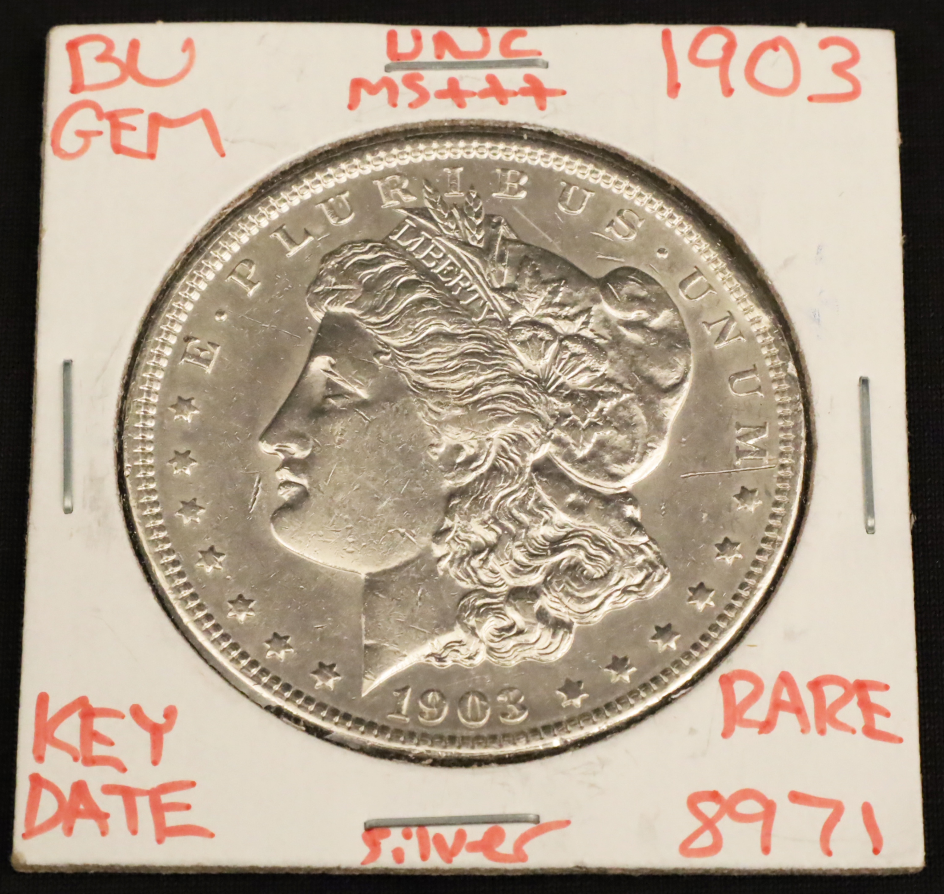 1903 BU MORGAN SILVER DOLLAR 1903