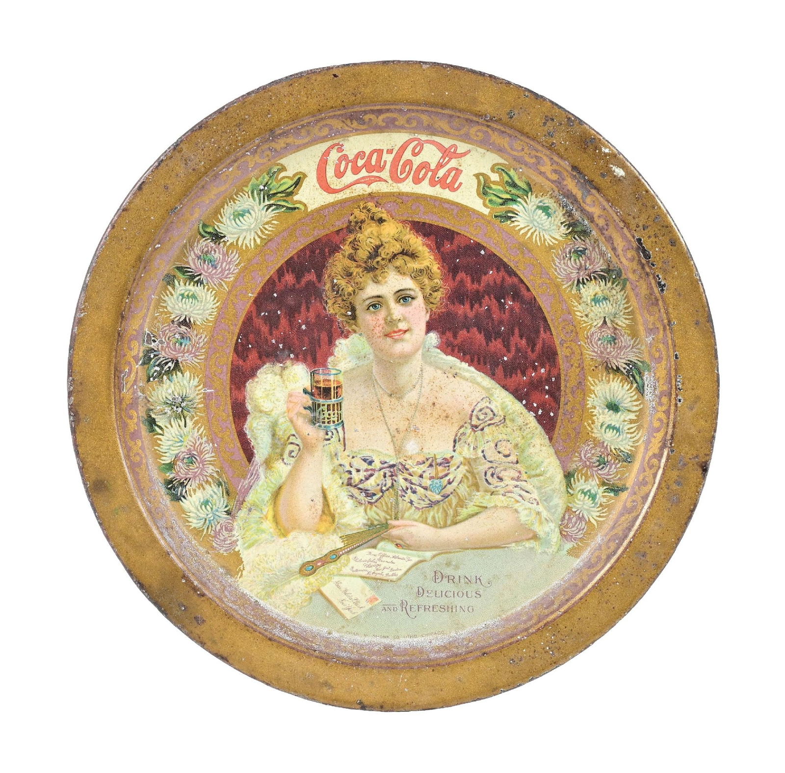 1903 COCA-COLA TIP TRAYThis c. 1903