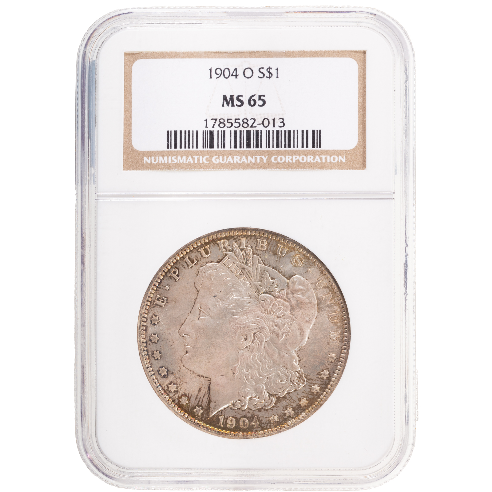 1904-O MORGAN NGC MS-65 PQ TONER #2