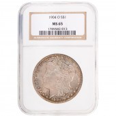 1904-O MORGAN NGC MS-65 PQ TON