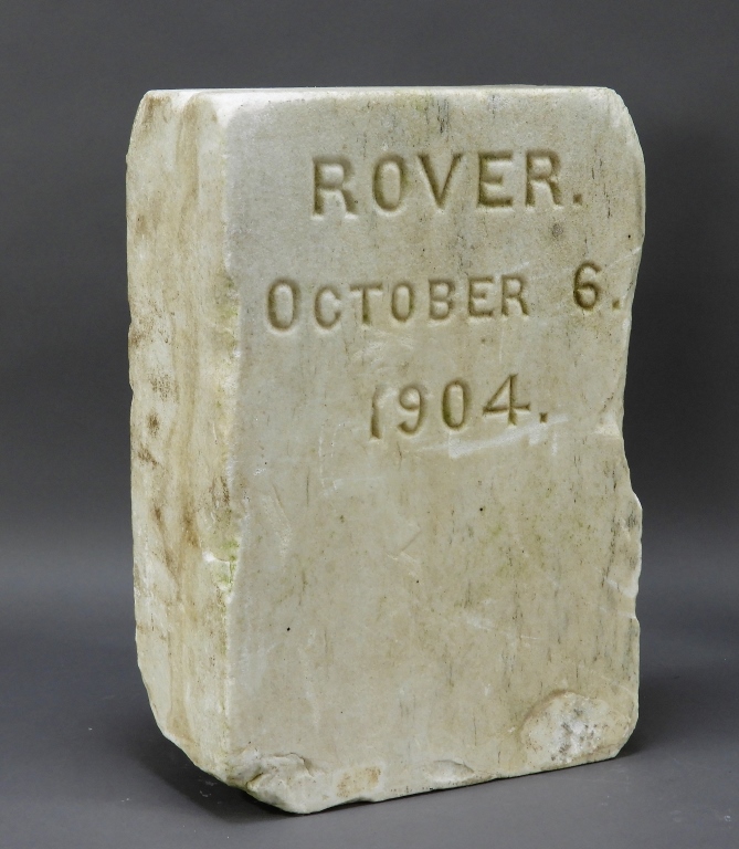1904 WHITE MARBLE ROVER PET