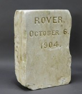 1904 WHITE MARBLE ROVER PET CE