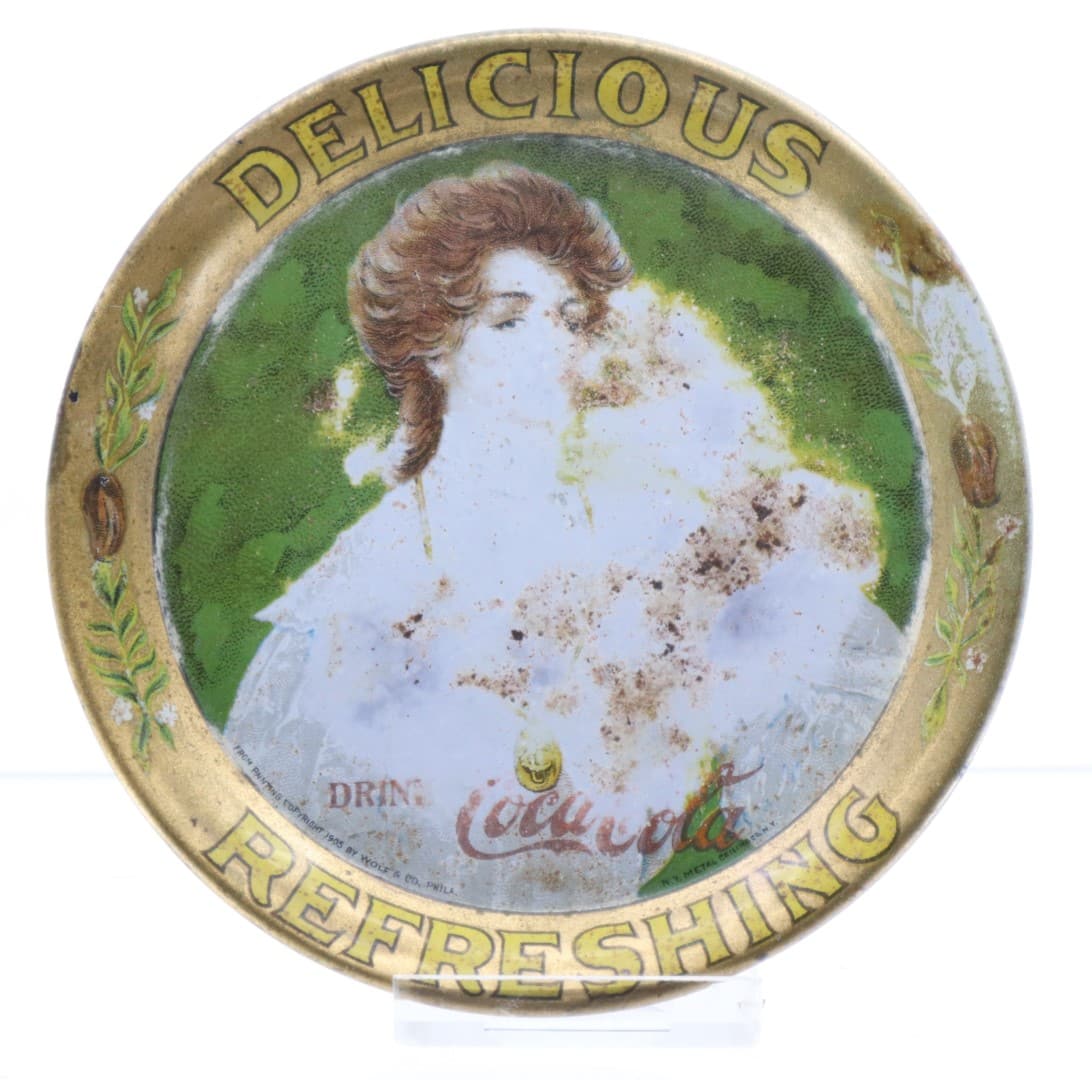 1905 COCA COLA JUANITA TRAY,