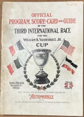 1906 OFFICIAL VANDERBILT CUP R