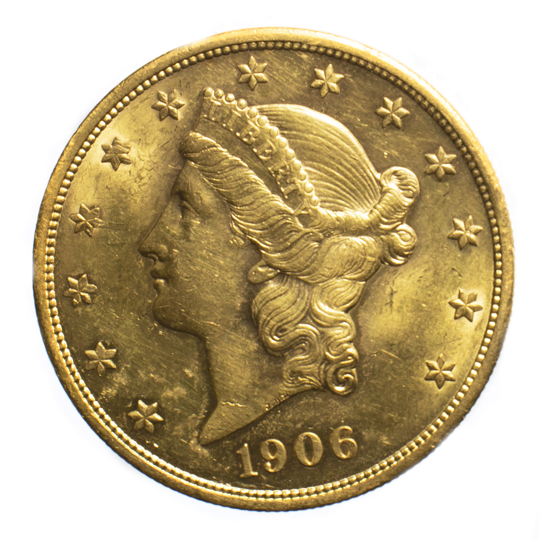 1906D US $20 "DOUBLE" EAGLE LIBERTY