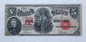 1907 $5 WOODCHOPPER NOTE FR-91