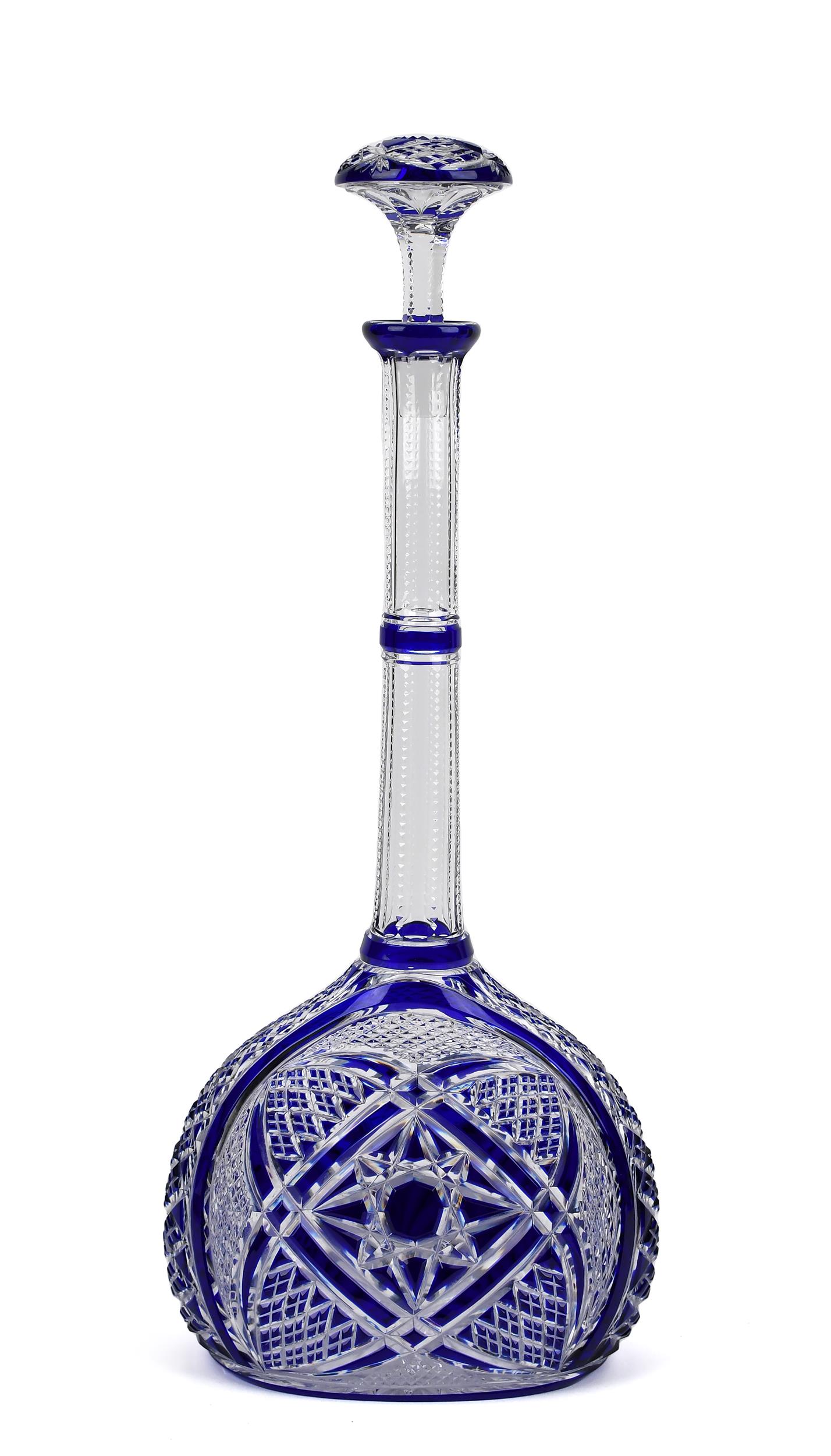 1907 BACCARAT MANDOLIN CARAFE. A