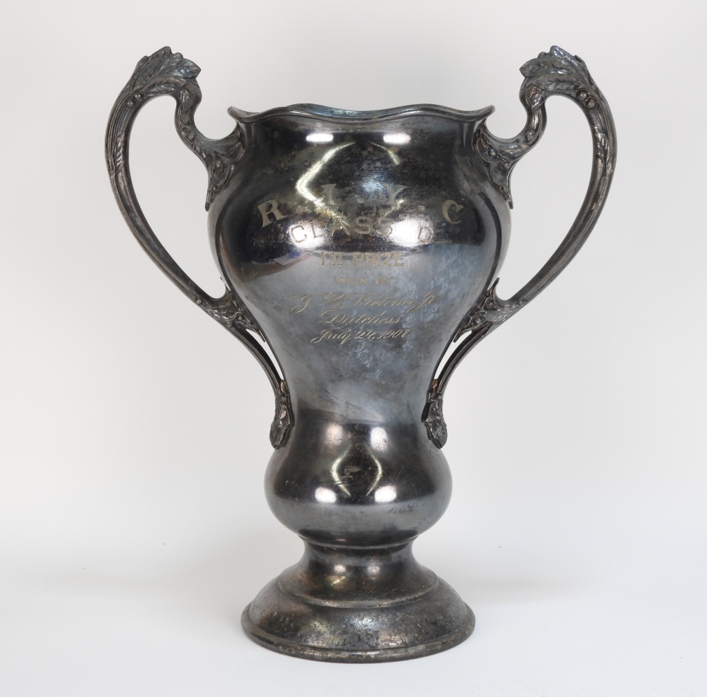 1907 RI YACHT CLUB 1ST PLACE SILVER