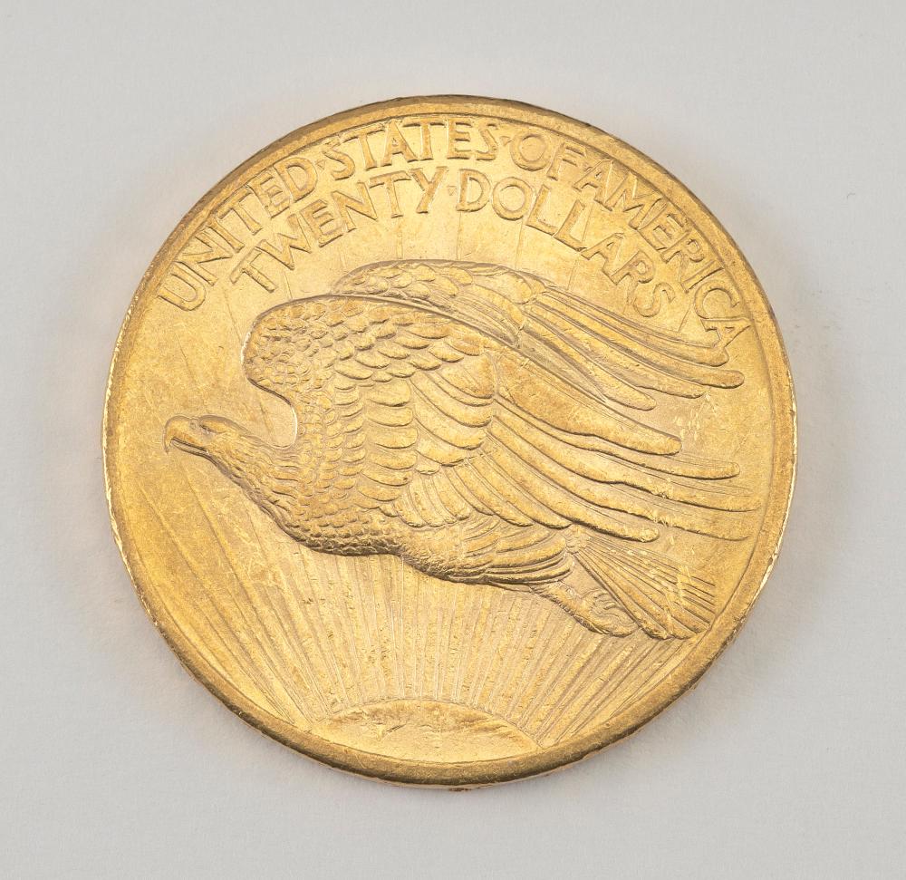 1908 SAINT-GAUDENS TWENTY-DOLLAR