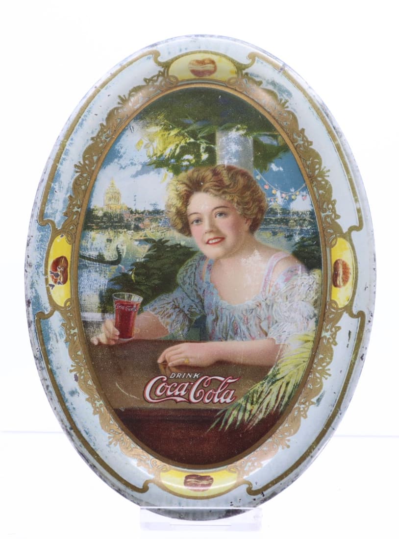 1909 COCA COLA EXHIBITION GIRL