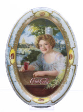 1909 COCA COLA EXHIBITION GIRL
