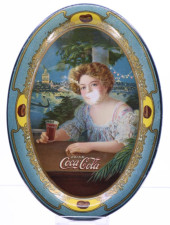 1909 COCA COLA EXHIBITION GIRL