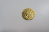 1909 INDIAN HALF EAGLE $2 1/2