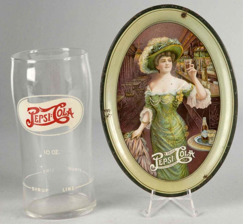1909 Pepsi Tip Tray & 1940s Pepsi