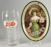 1909 Pepsi Tip Tray & 1940s Pe