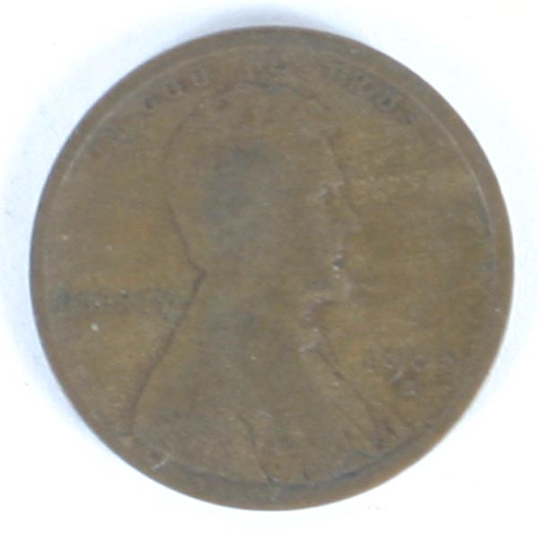 1909-S Lincoln Cent Wheat Penny